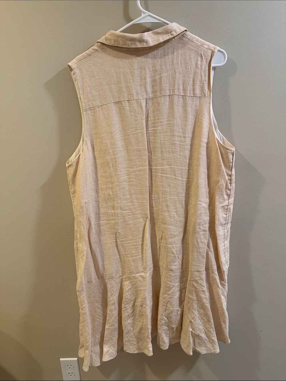 Lilly Pulitzer “Lagoon Linen” Sleeveless Linen Tunic/Dress - Picture 4 of 7